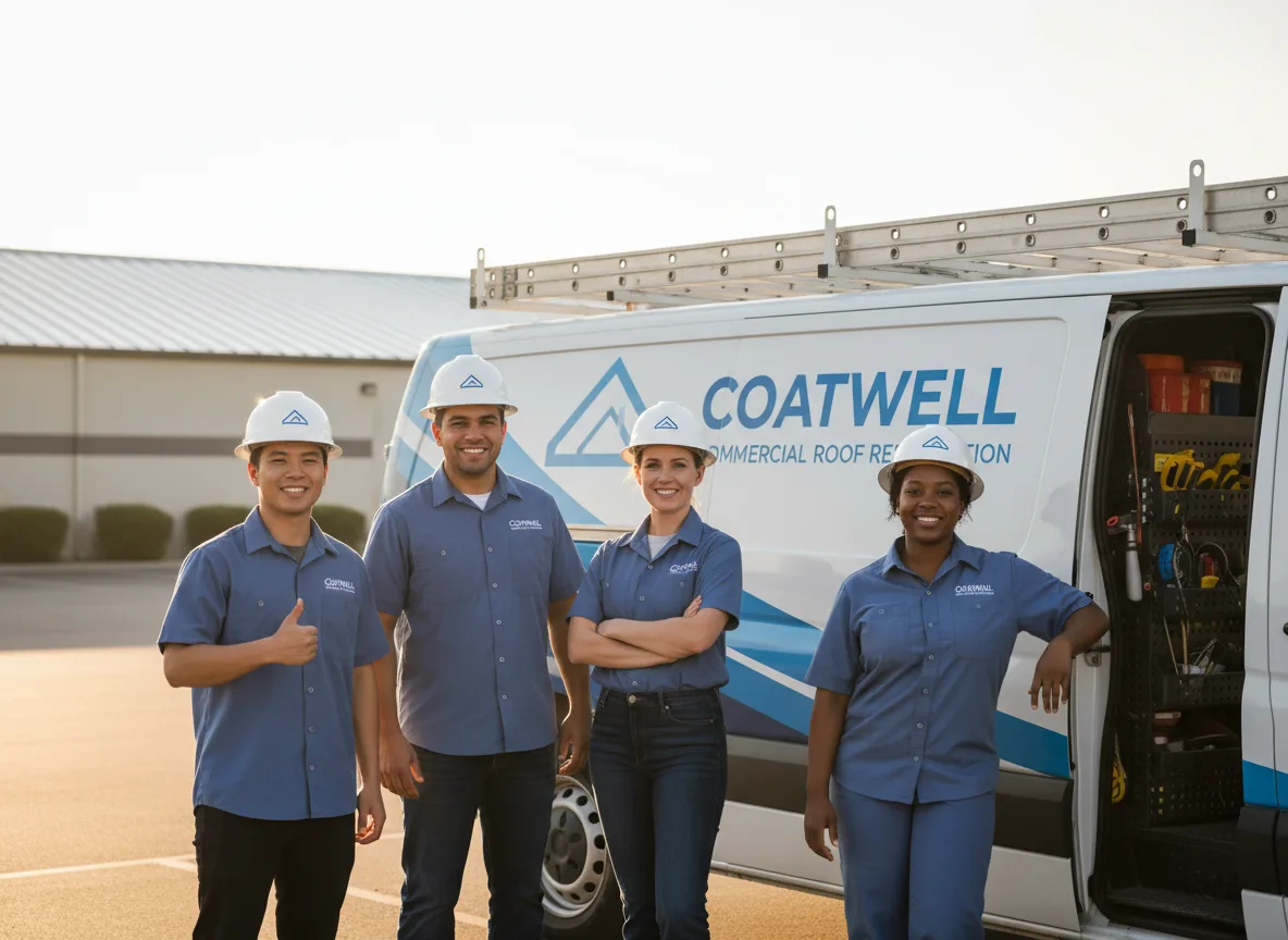 Commercial roof coating company in Uniondale, IN